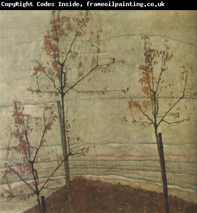 Egon Schiele Autumn Trees
